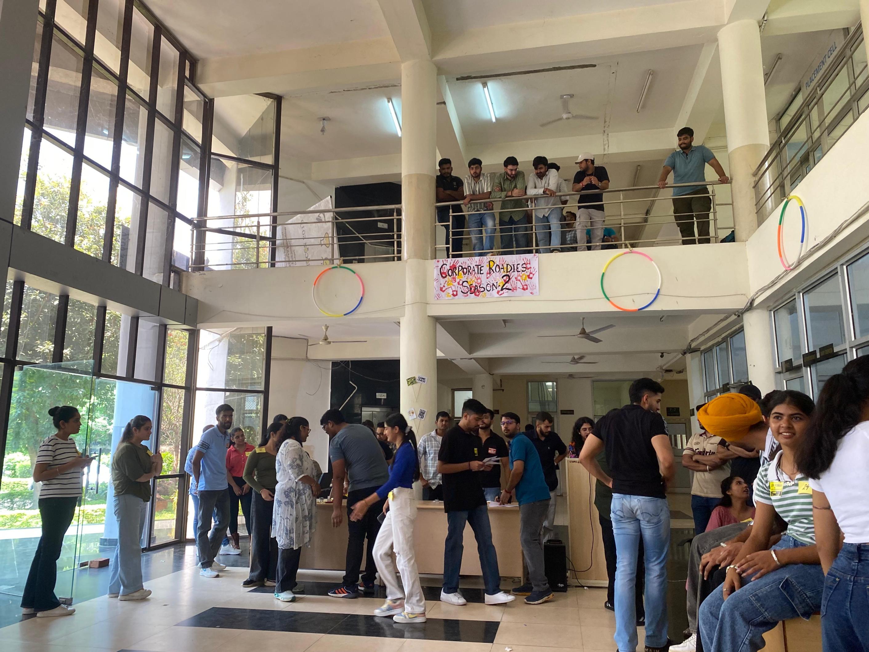 विश्वविद्यालय में यूनिवर्सिटी इंस्टीट्यूट ऑफ एप्लाइड साइंसेज (यूआईएएमएस) ने “कॉर्पोरेट रोडीज़-सीजन 2” का आयोजन किया।